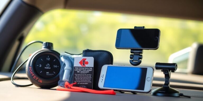 Essential car accessories for drivers.